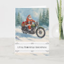 Search for motorcycle christmas cards Snow