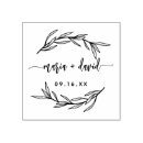 Search for leaf rubber stamps Laurel wreath