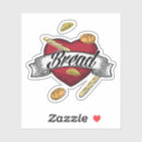 Search for bread heart stickers Food