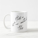 Search for overthink mugs Typography