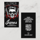 Search for skull business cards Barber