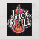 Search for red guitar postcards Heart