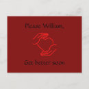 Search for help postcards Heart