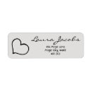 Search for scripted love return address labels Minimal