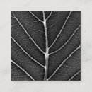 Search for leaf business cards Black