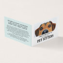 Search for pet sitting business cards Cats
