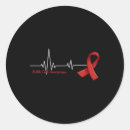 Search for burgundy awareness ribbon stickers Sickle cell