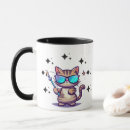 Search for cat wearing glasses mugs Cats