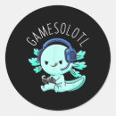 Search for girl gamer stickers Nerd