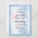 Search for blue flower wedding invitations Unique