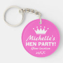 Search for bachelorette party supplies key rings Pink