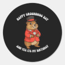 Search for happy groundhog stickers Birthday