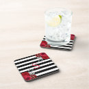 Search for silver and white coasters Floral