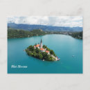 Search for slovenia postcards Lake bled