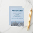 Search for winter sky invitations Blue
