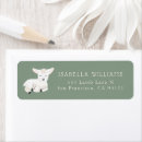 Search for baby lamb return address labels White