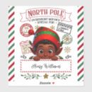 Search for elf name christmas stickers From santa