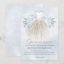 Search for dusty blue and gold invitations Floral