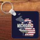 Search for state michigan key rings United states