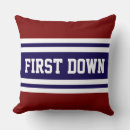 Search for navy and red cushions White