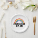 Search for rainbow paper plates Pride