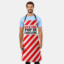 Search for red striped aprons Chef