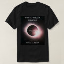 Search for solar eclipse 2024 tshirts Universe