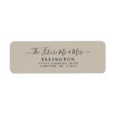 Search for taupe return address labels Script