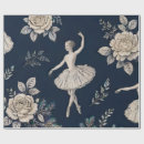 Search for ballerina christmas wrapping paper Elegant