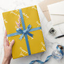 Search for mustard yellow wrapping paper Modern