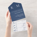 Search for dark blue wedding invitations Trendy