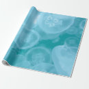 Search for sea creatures wrapping paper Coral reef