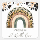 Search for rainbow for kids stickers Boho