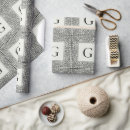 Search for cream and black wrapping paper Geometric