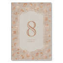 Search for rustic kraft paper table cards Country