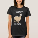 Search for llama womens tshirts Typography