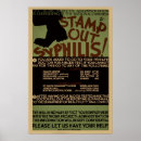 Search for vintage health posters Syphilis
