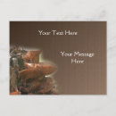 Search for wild mushrooms postcards Woodland