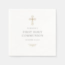 Search for first communion napkins Religious ceremony