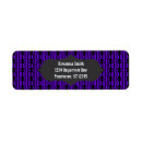 Search for curve return address labels Purple