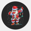 Search for african american santa claus stickers Cartoon