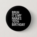 Search for 70th birthday badges Crown