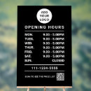 Search for opening hours posters Simple and professional