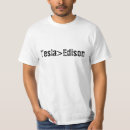 Search for tesla tshirts Thomas edison