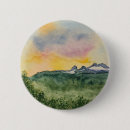 Search for mountain sunset badges Watercolor