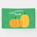 Search for pumpkin birthday banners Cute