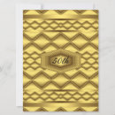 Search for 40th 6x8 invitations Gold
