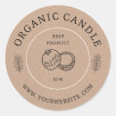 Search for soap and candle stickers Vintage