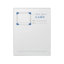 Search for camp stationery notepads Blue
