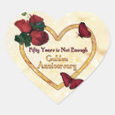 Search for golden anniversary stickers Elegant